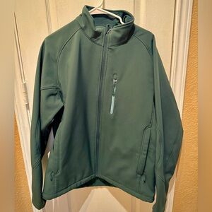 Soft shell fleece lined rain/winter coat!